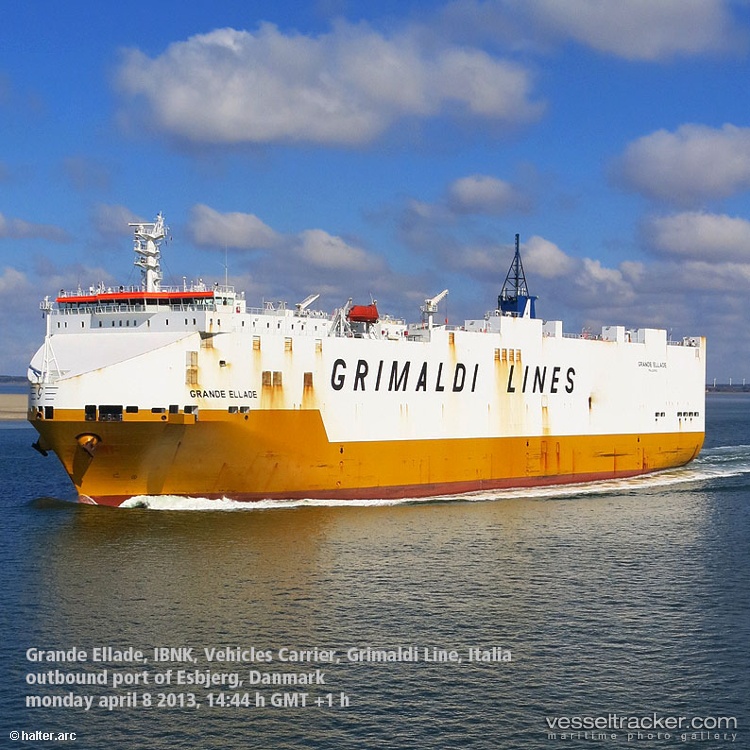 Grande-Ellade - Vehicles Carrier vessel