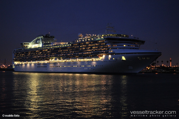Sapphire-Princess - Cruise Ship vessel