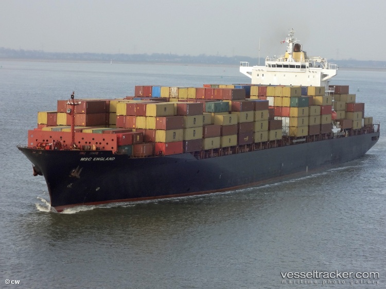 Msc-England - Container Ship vessel