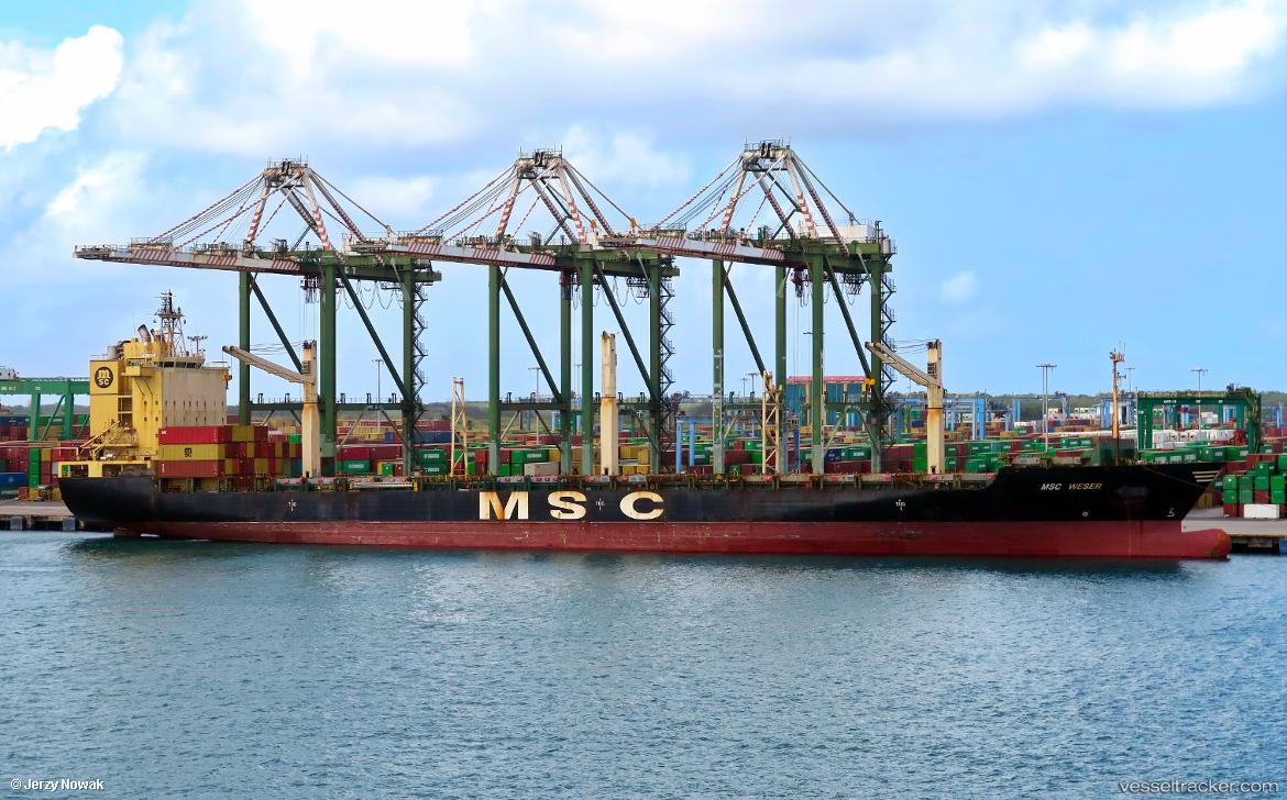 Msc-Weser - Container Ship vessel