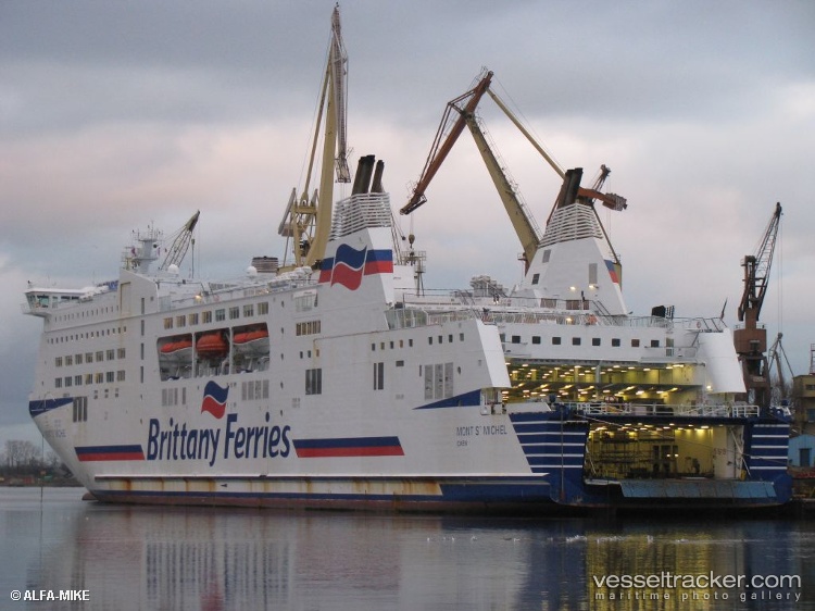 Mont-Saint-Michel - Passenger Ro Ro Cargo Ship vessel