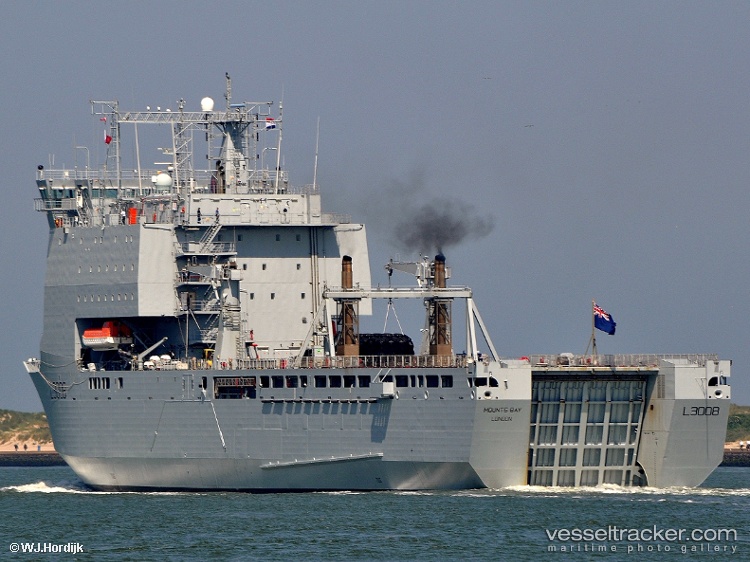 Rfa-Mounts-Bay - Service Ship vessel