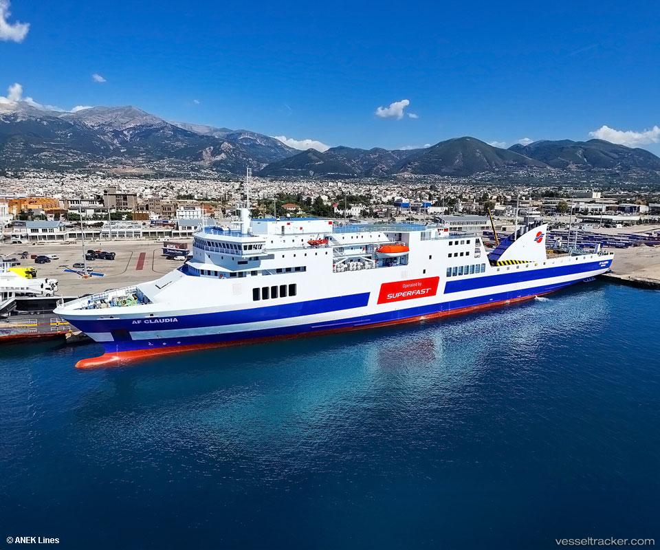 Af-Claudia - Passenger Ro Ro Cargo Ship vessel