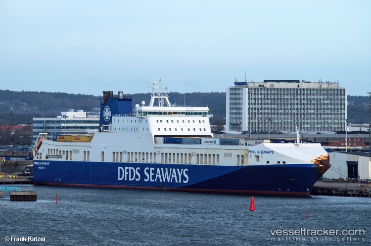 Primula-Seaways - Ro Ro Cargo Ship vessel