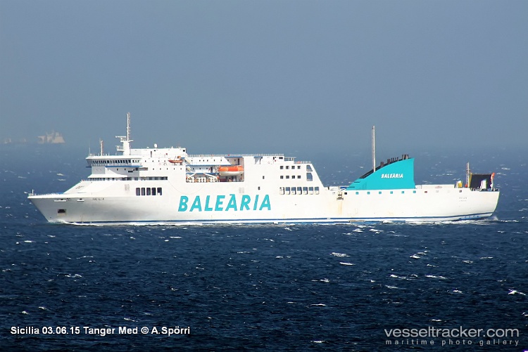 Sicilia - Passenger Ro Ro Cargo Ship vessel