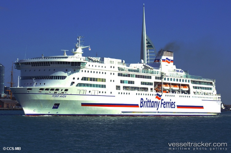 Pont-Aven - Passenger Ro Ro Cargo Ship vessel