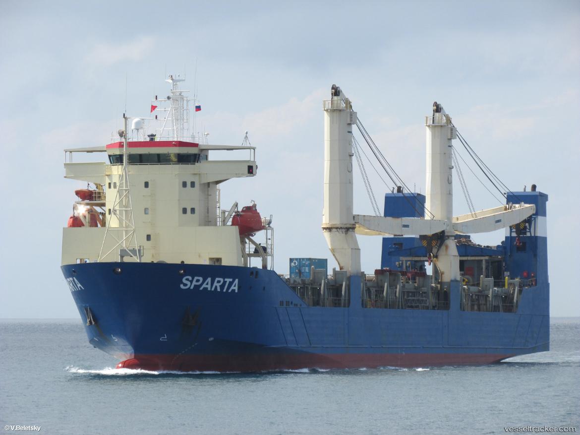 Sparta - Container Ro Ro Cargo Ship vessel