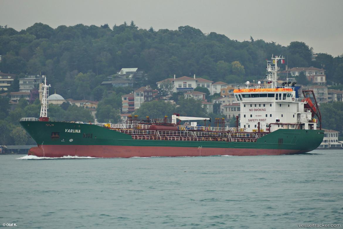 Varuna - Chemical Oil Products Tanker vessel