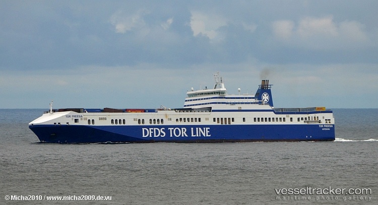 Freesia-Seaways - Ro Ro Cargo Ship vessel