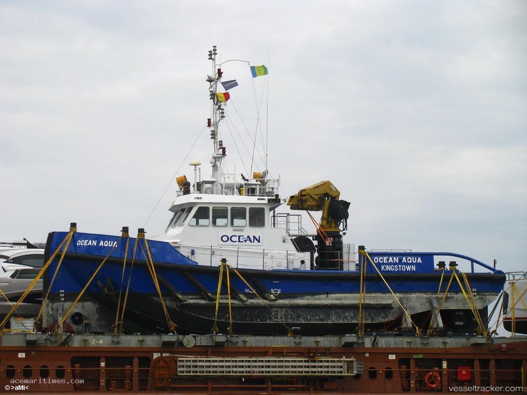 Ocean-Aqua - Pusher Tug vessel registered in Canada