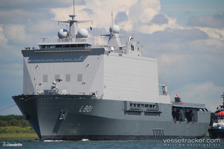 Nld-Warship-L801 - Naval Naval Auxiliary vessel