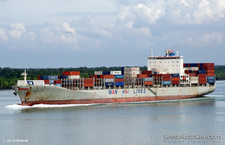 Wan-Hai-506 - Container Ship vessel