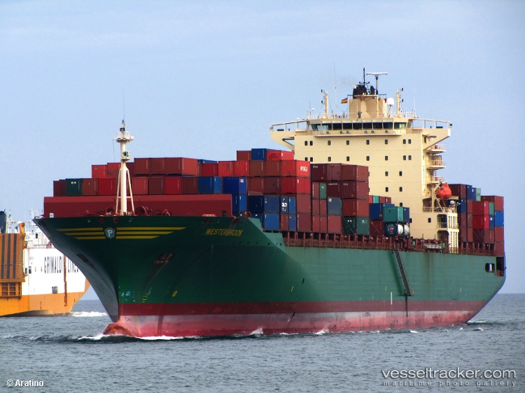 Antwerp-Bridge - Container Ship vessel