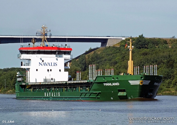 Finnland - Deck Cargo Ship vessel