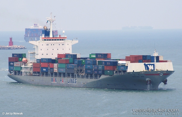 Wan-Hai-315 - Container Ship vessel