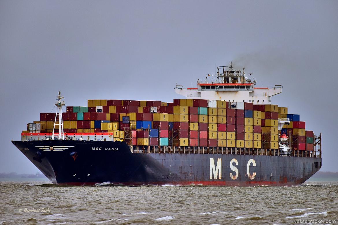 Msc-Rania - Container Ship vessel
