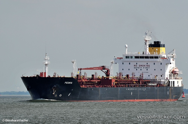 Peonia - Chemical Oil Products Tanker vessel