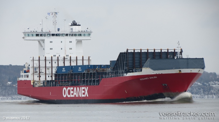 Oceanex-Avalon - Container Ship