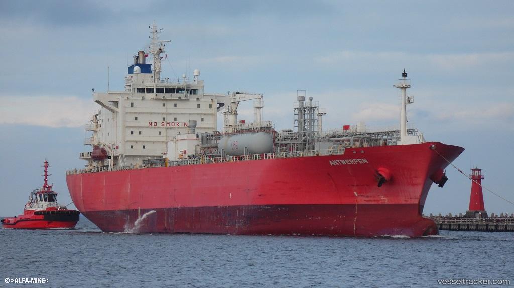 Antwerpen - Lpg Tanker vessel