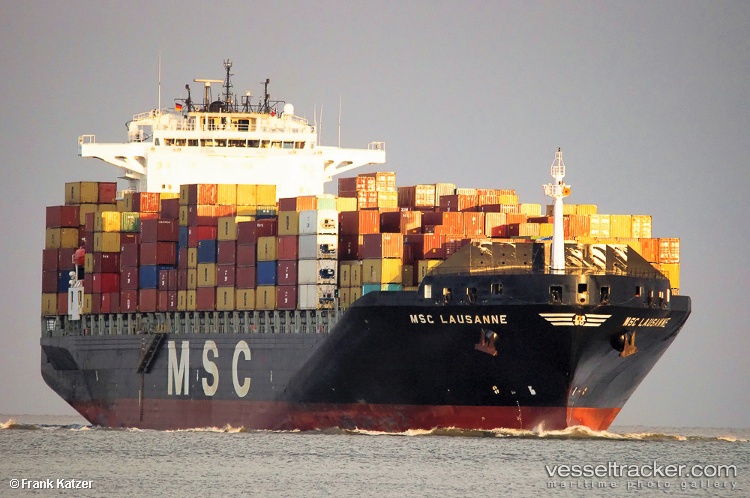 Msc-Lausanne-Vi - Container Ship vessel