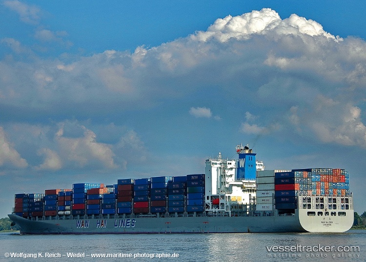 Wan-Hai-508 - Container Ship vessel