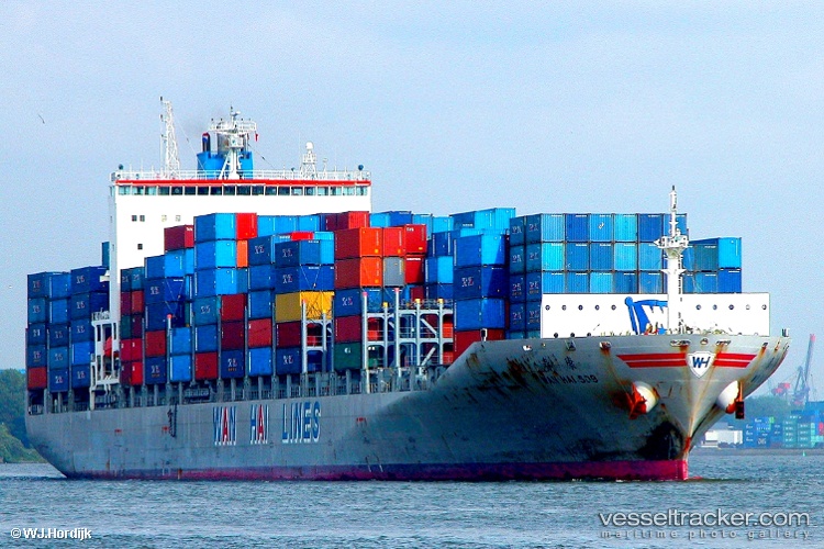 Wan-Hai-509 - Container Ship vessel