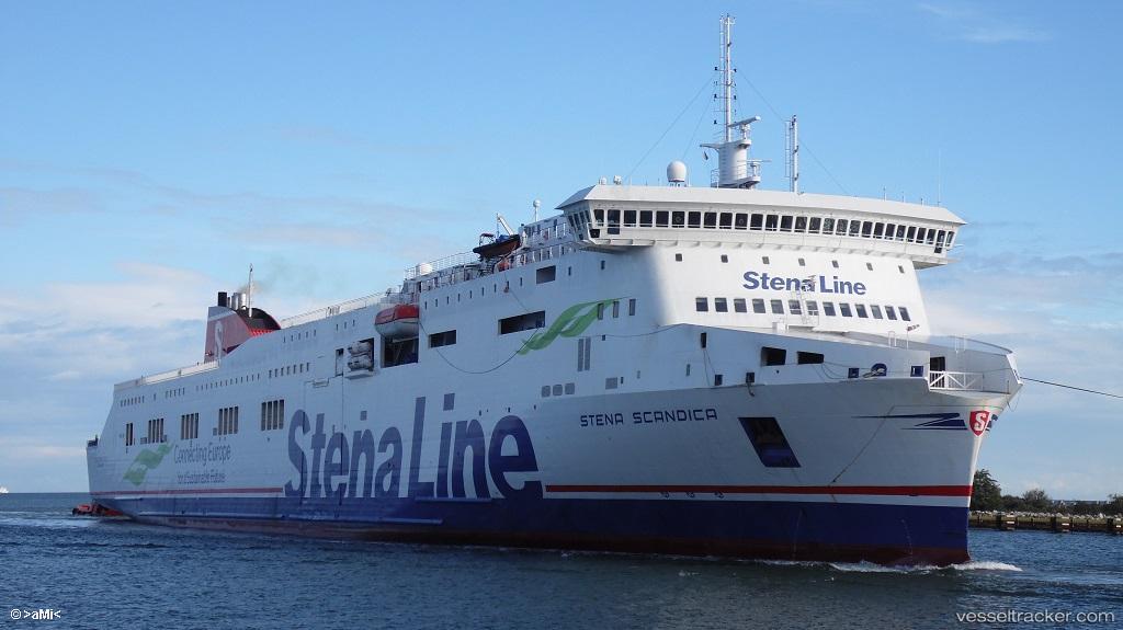 Stena-Scandica - Passenger Ro Ro Cargo Ship vessel