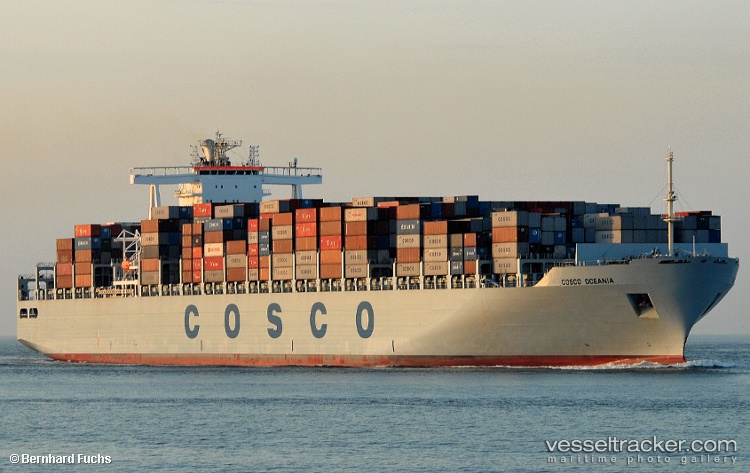 Cosco-Oceania - Container Ship vessel