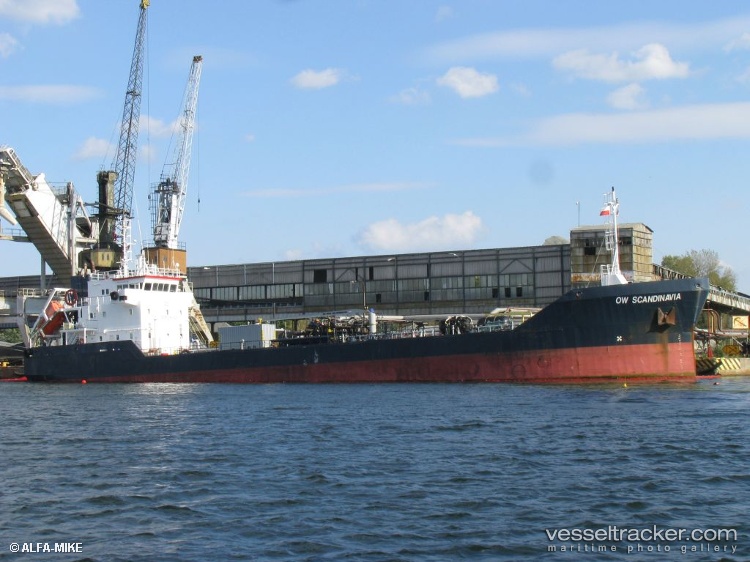 Scandinavia - Oil Products Tanker vessel