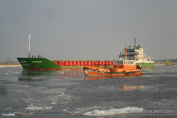 Iceland - Cement Carrier vessel