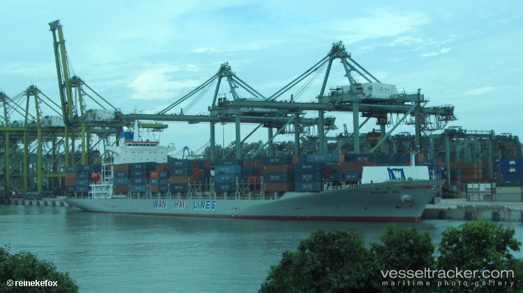 Wan-Hai-316 - Container Ship vessel