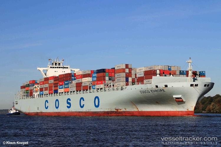 Cosco-Europe - Container Ship vessel