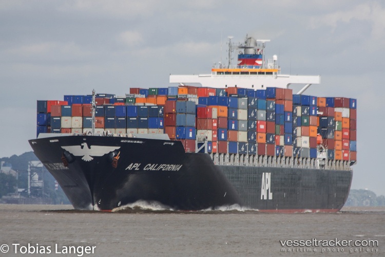 Apl-California - Container Ship vessel