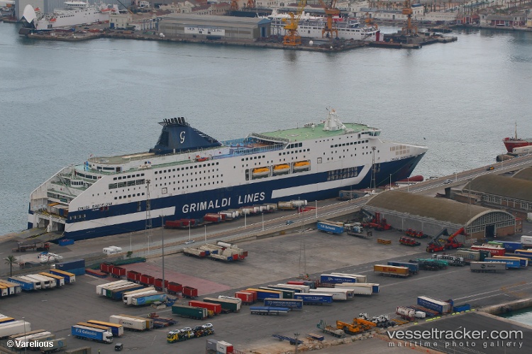 Cruise-Barcelona - Passenger Ro Ro Cargo Ship vessel