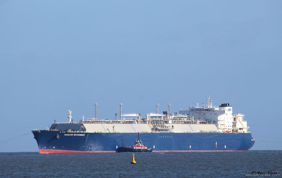 Gaslog-Savannah - Lng Tanker vessel