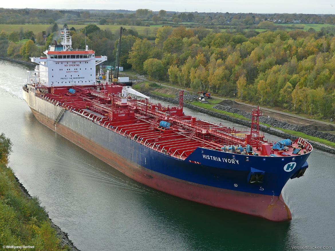 Histria-Ivory - Chemical Oil Products Tanker vessel
