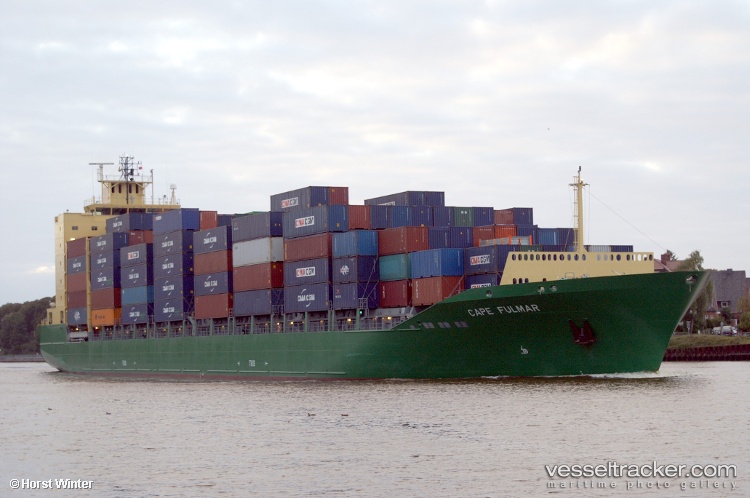 Cape-Fulmar - Container Ship vessel