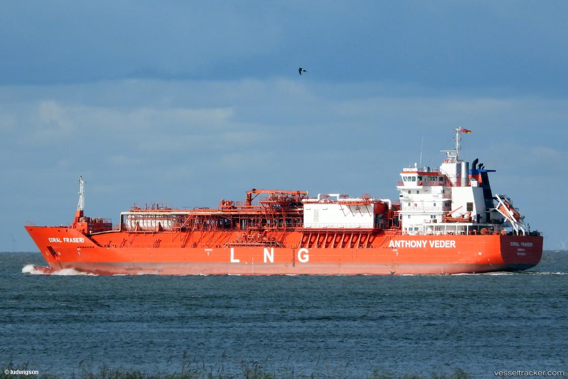 Coral-Fraseri - Lng-Lpg Combination Gas Tanker vessel