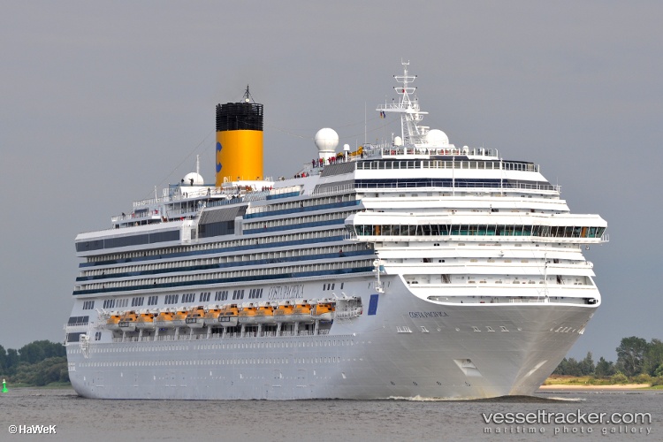 Costa-Pacifica - Cruise Ship vessel