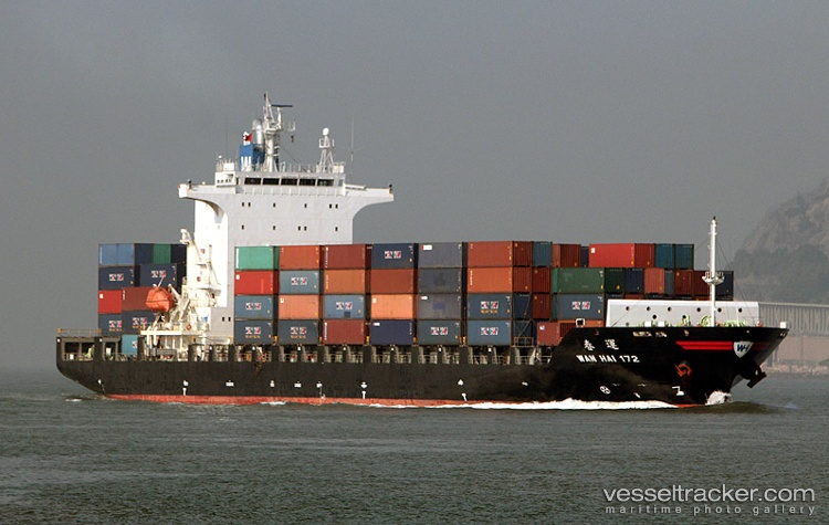Wan-Hai-172 - Container Ship vessel