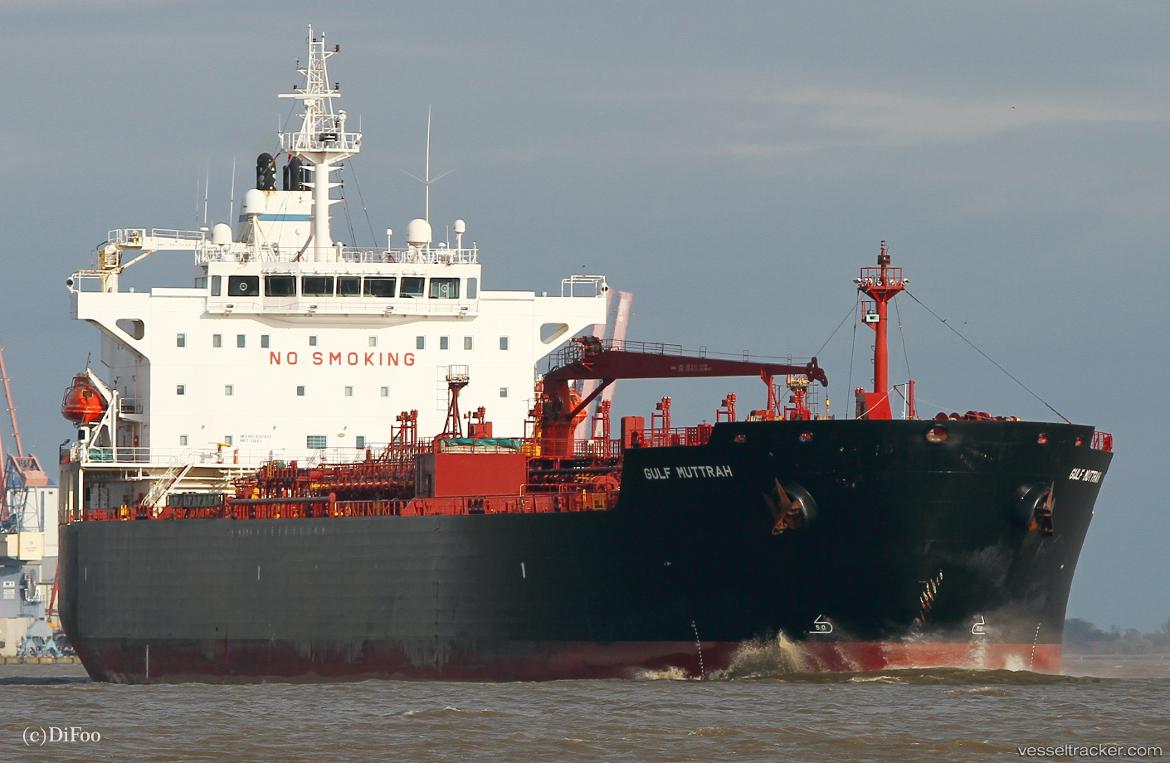 Gulf-Muttrah - Chemical Oil Products Tanker vessel