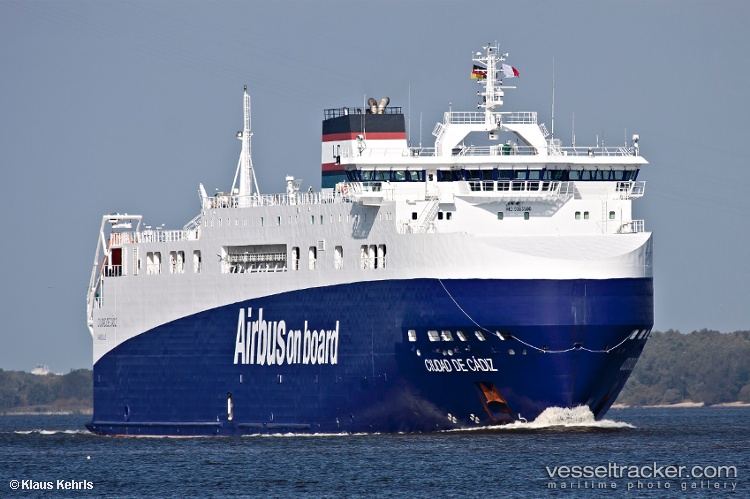 Ciudad-De-Cadiz - Ro Ro Cargo Ship vessel