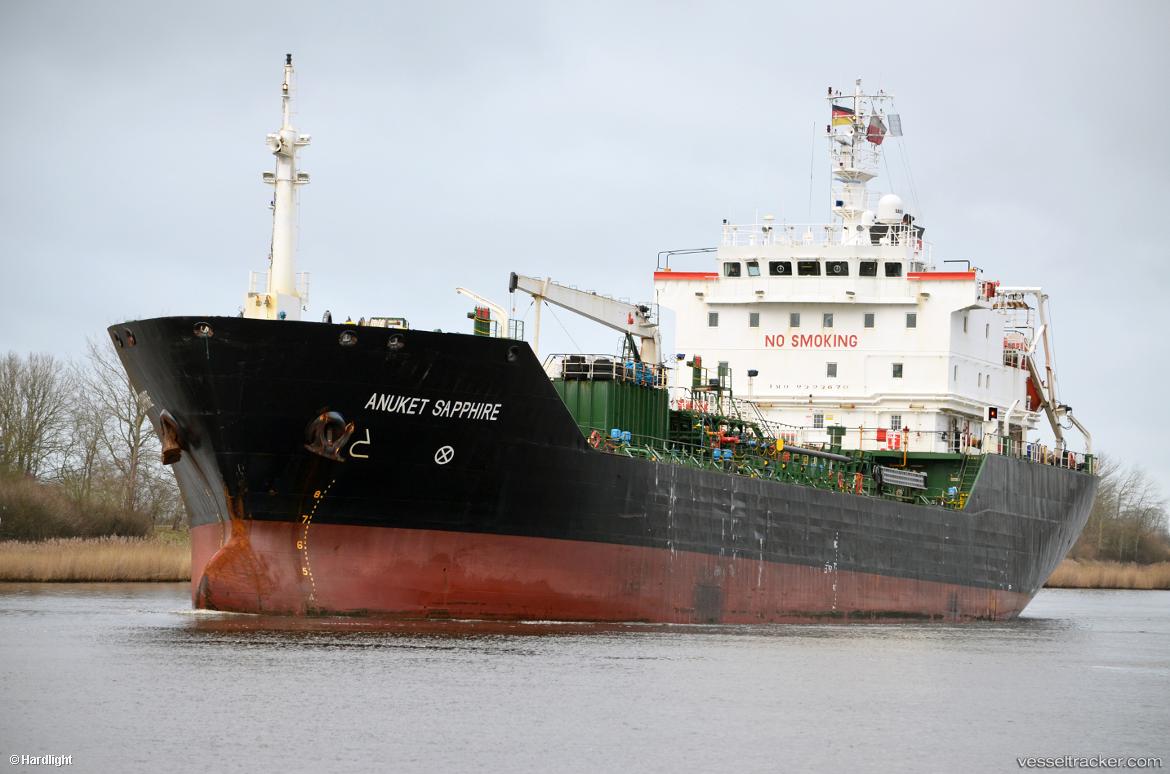 Anuket-Sapphire - Chemical Oil Products Tanker vessel