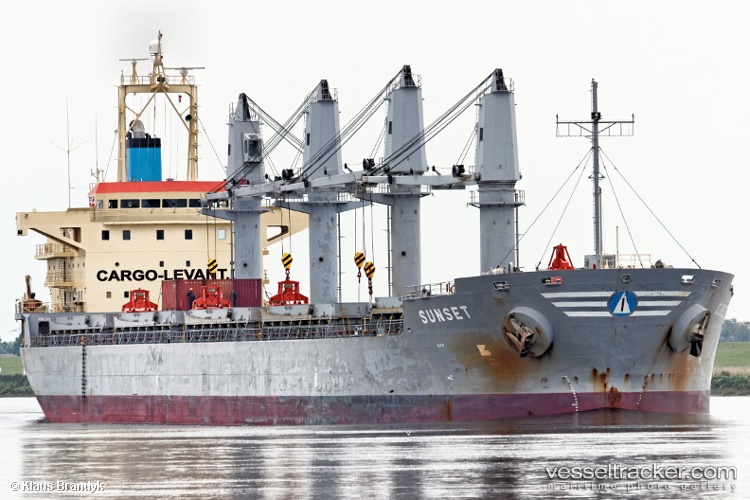 Sunset - General Cargo Ship vessel