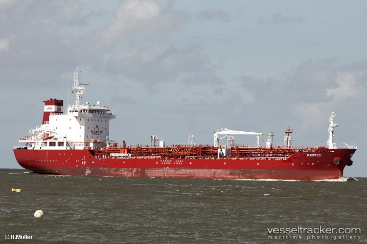 Winter-89 - Chemical Oil Products Tanker vessel