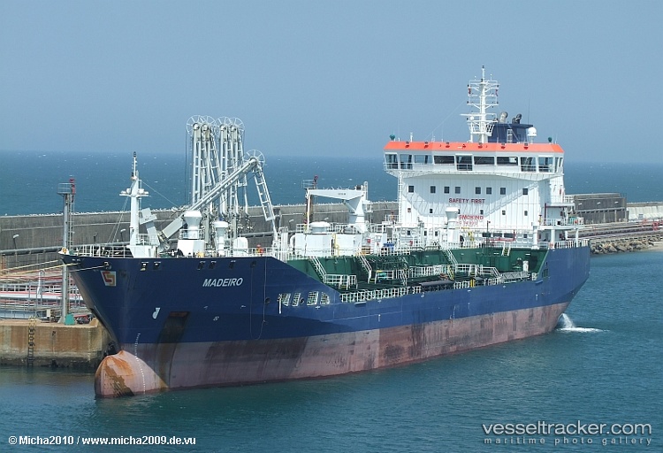 Mt-Madeiro - Chemical Oil Products Tanker vessel