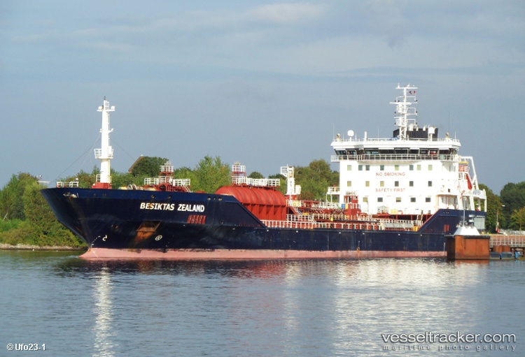 Besiktas-Zealand - Chemical Oil Products Tanker vessel