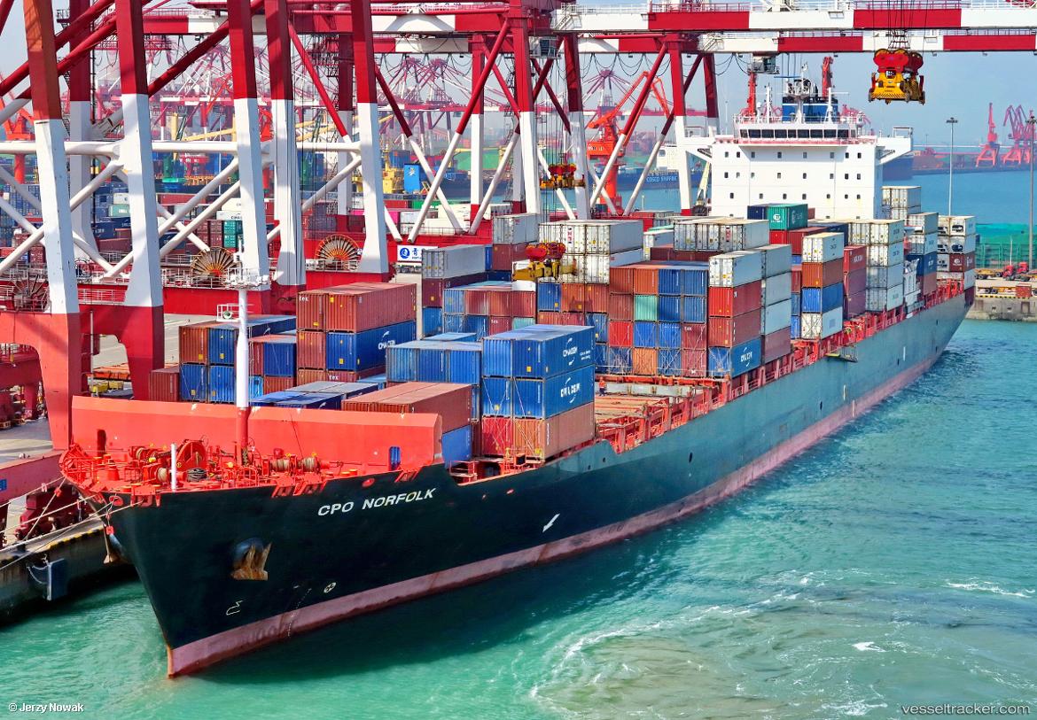 Norfolk - Container Ship vessel