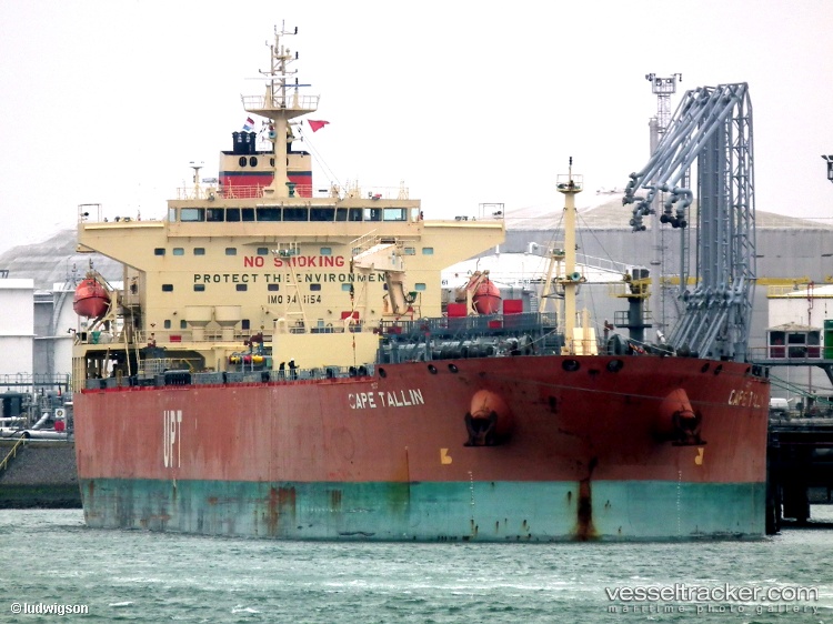 Cape-Tallin - Chemical Oil Products Tanker vessel