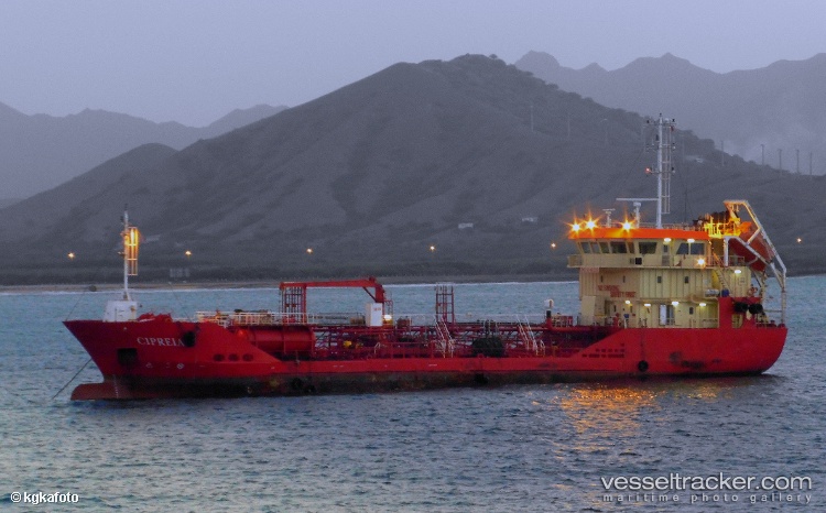 Cipreia - Chemical Oil Products Tanker vessel